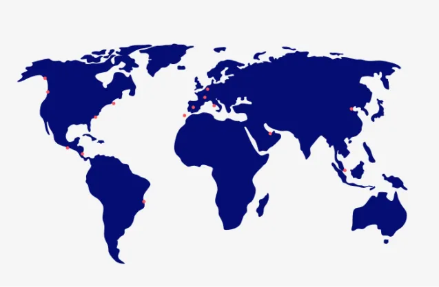 Image of world map