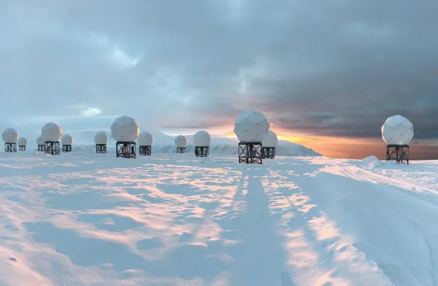Photo of Svalbard critical gateway facility 