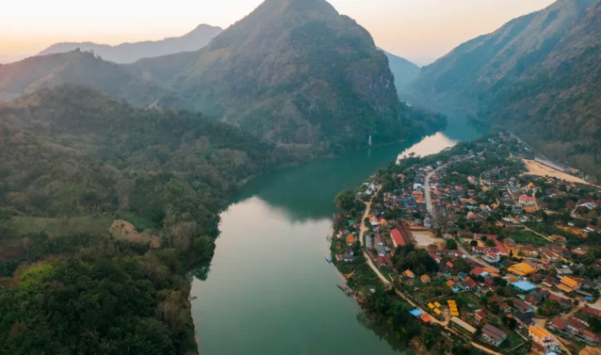 Aerial photo of an APAC landscape